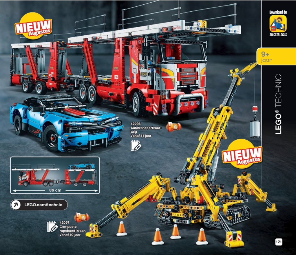 Lego technic hot sale 2nd half 2019